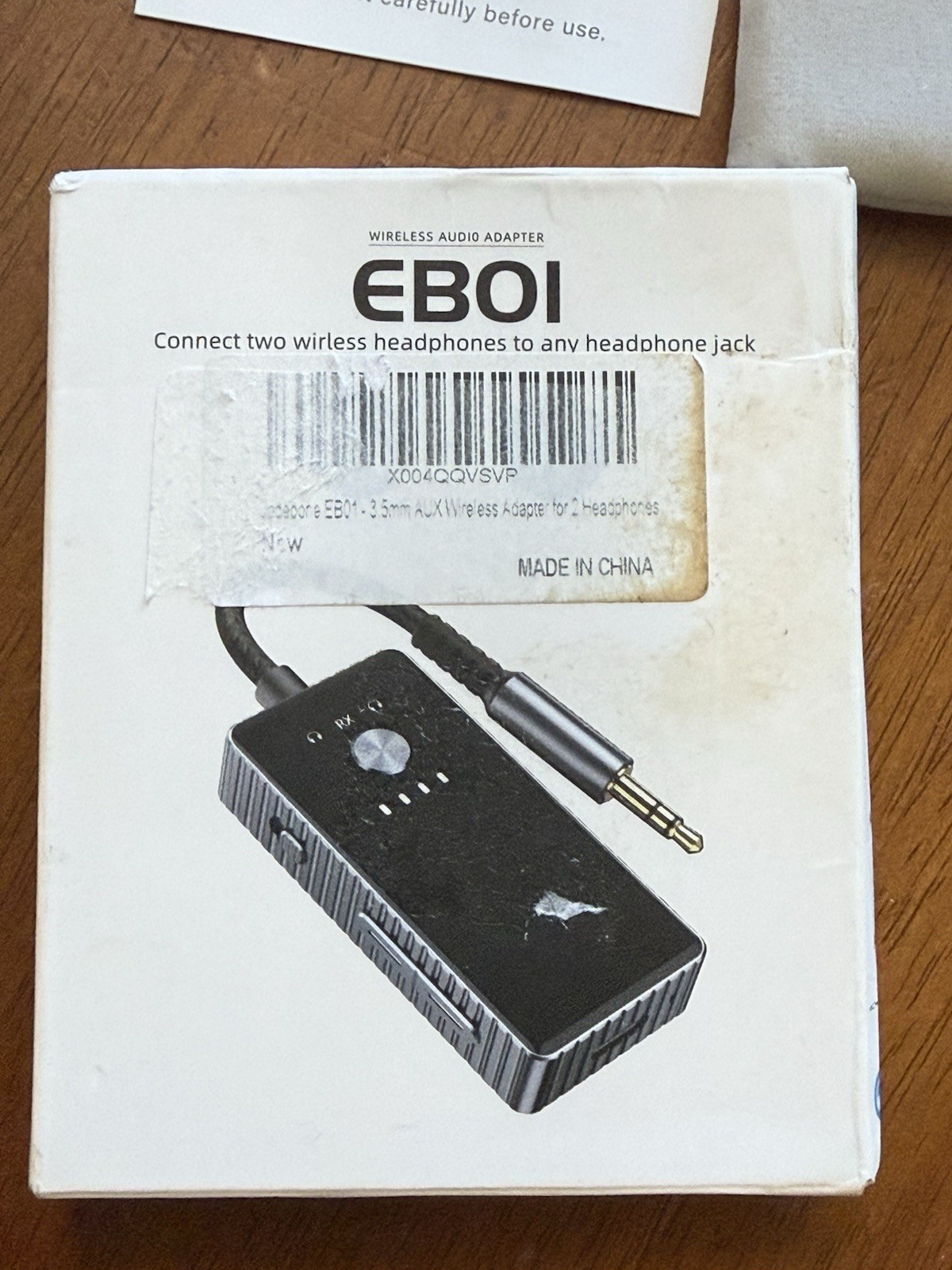 Bluetooth 5.2 TX and RX 2-in-1 Wireless Adapter Transmitter Receiver