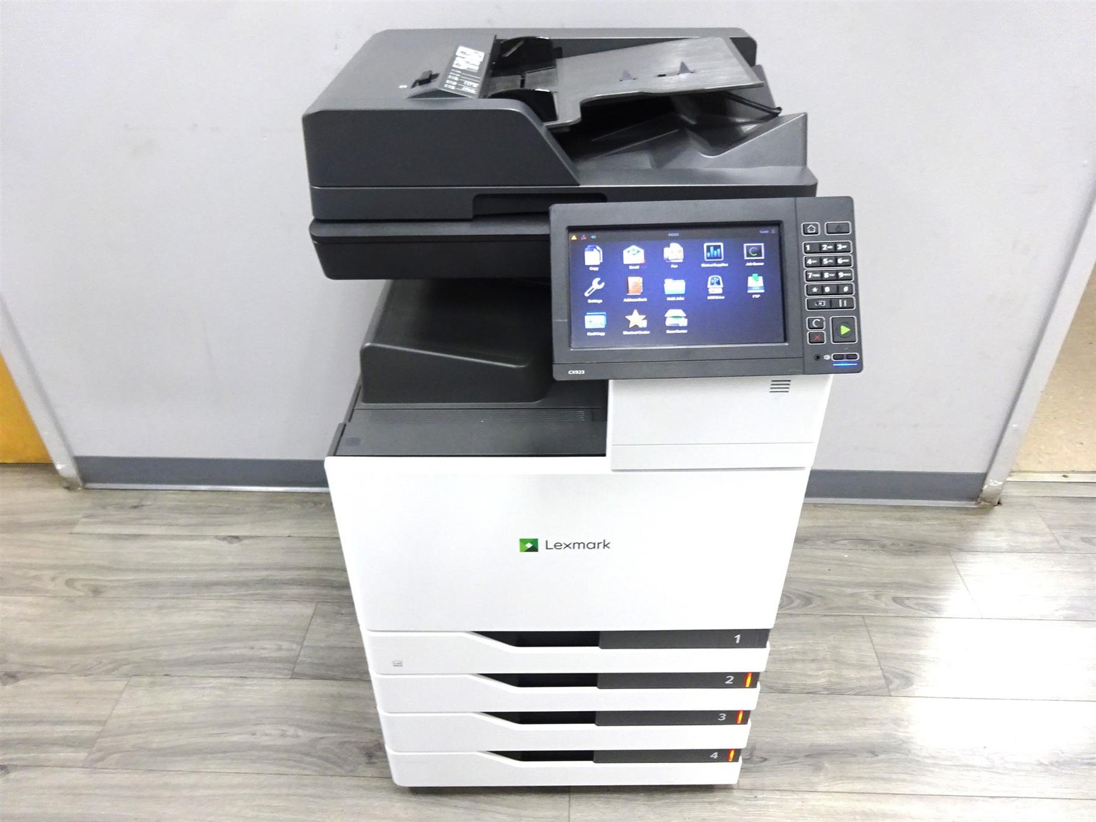 Lexmark CX923de Multifunction Monochrome Laser Printer - Usage: 23K