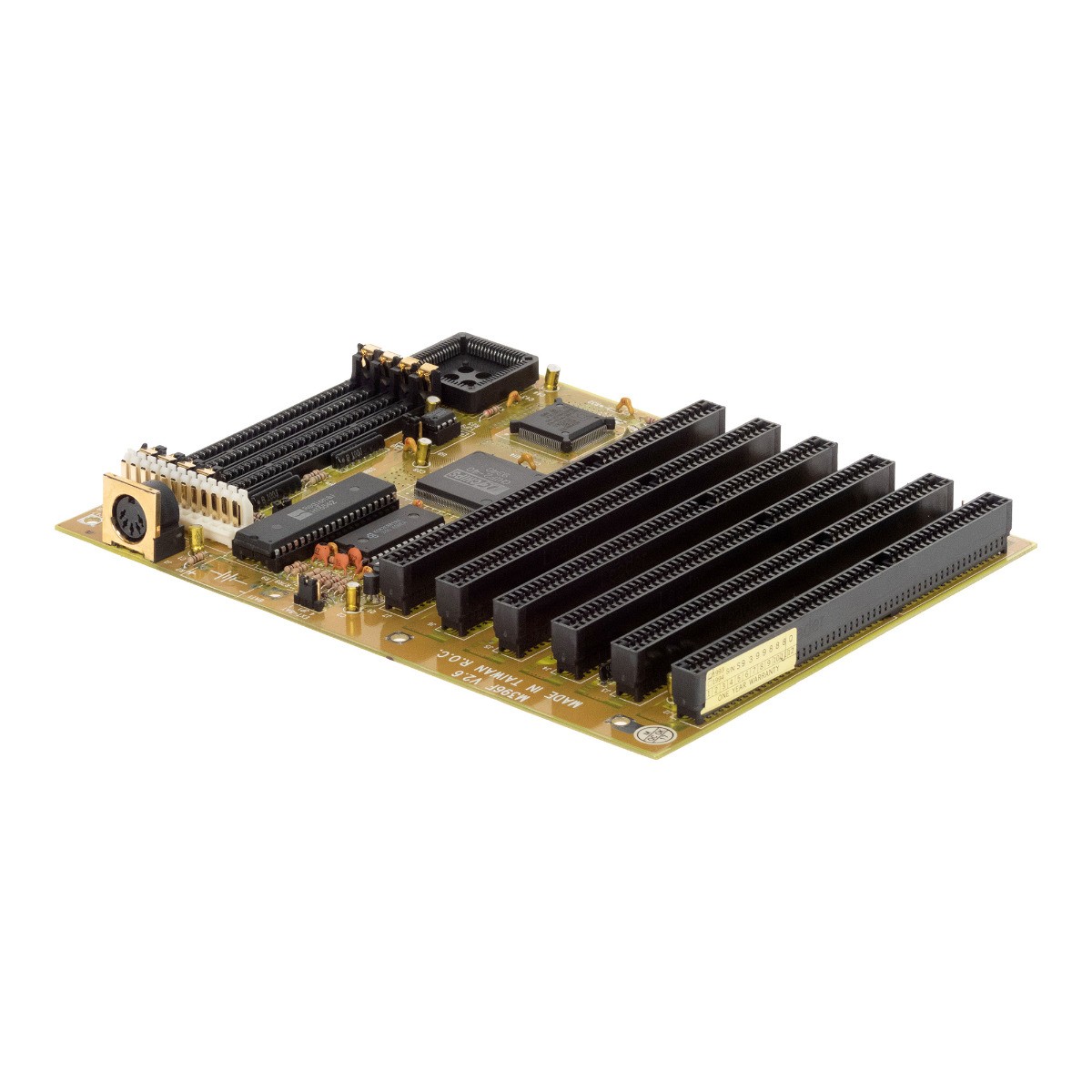 Motherboard PCCHIPS M396F V2.6 On-Board CPU AMD NG80386SX-40 SIMM ISA Baby-AT