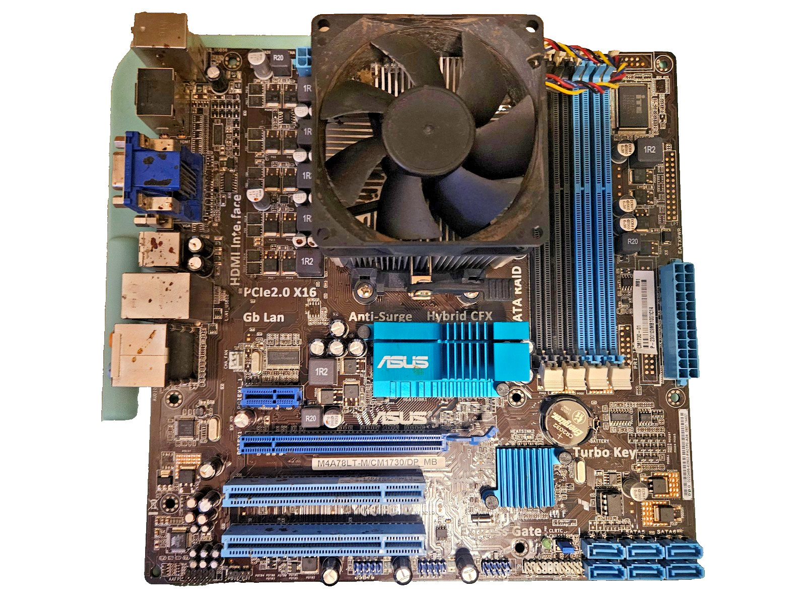 ASUS M4A78LT-M/CM1730/DP_MB (Rev. 1.00G) With AMD Dual Core Processor