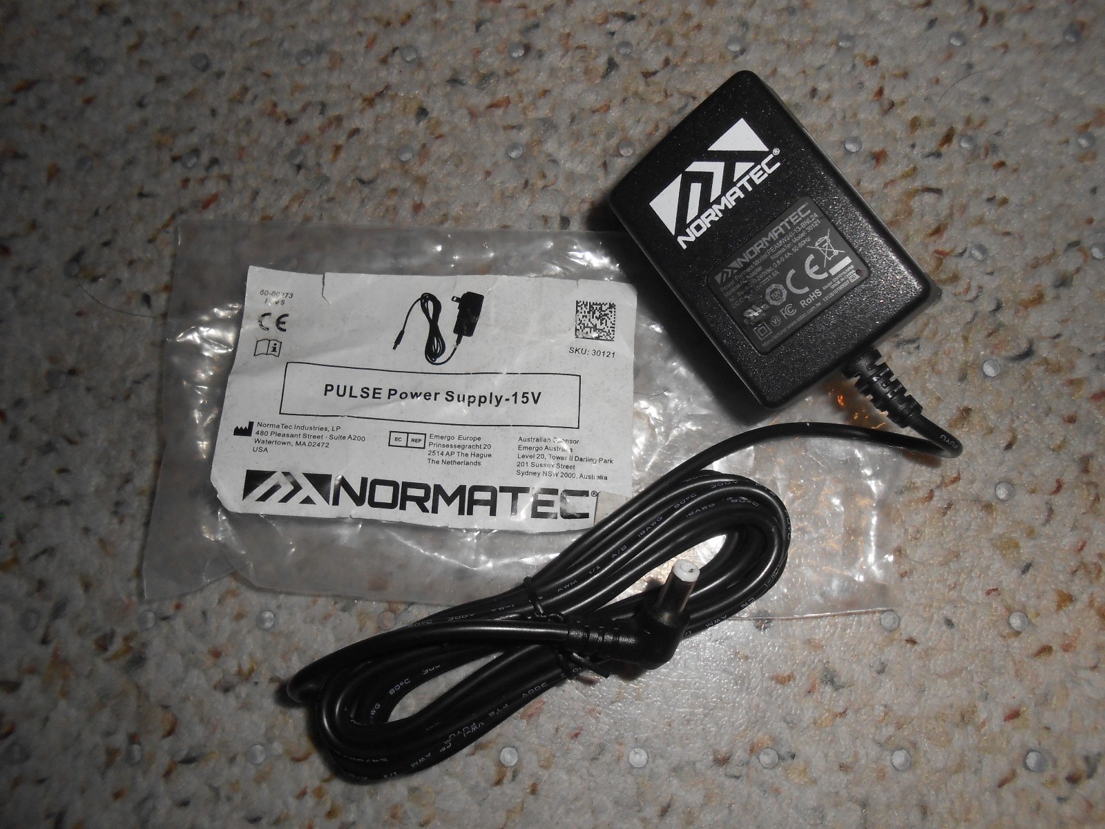 OEM Original AC/DC NormaTec 30121 Power Partners PEAMW24I-13-BNL24 Adapter