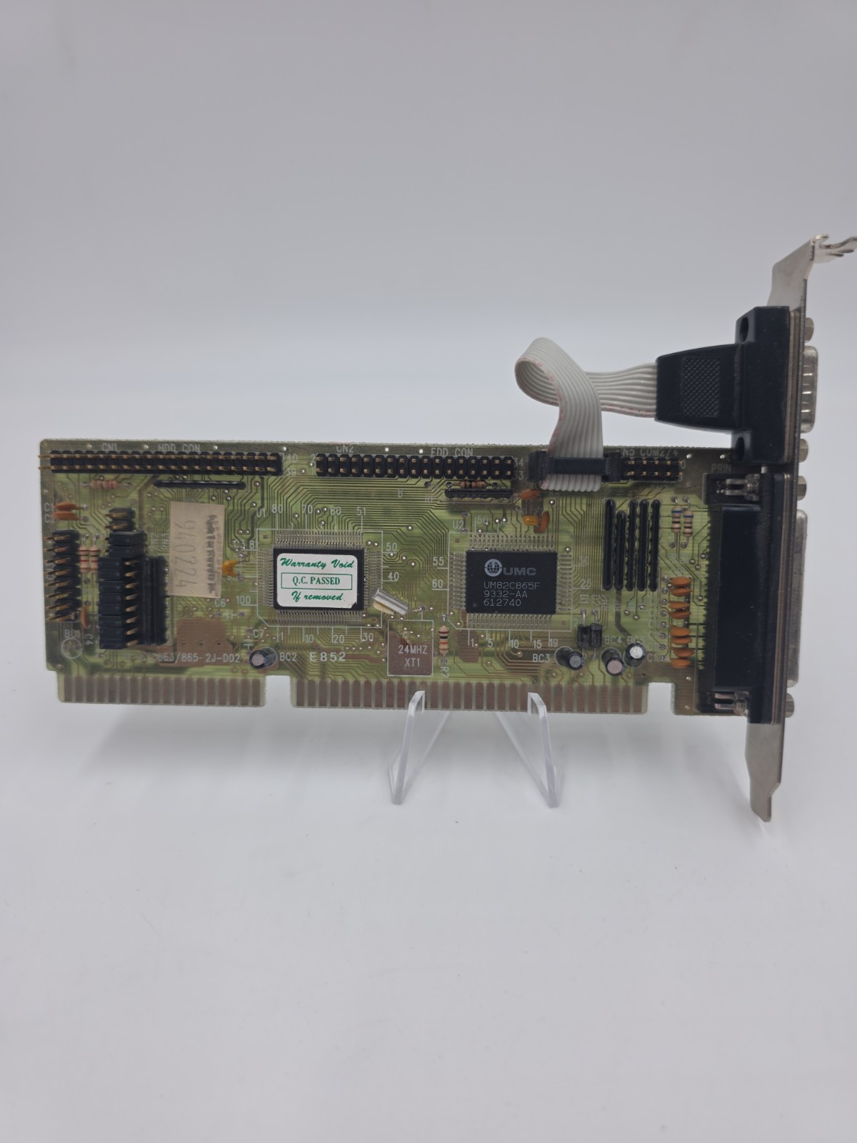 UMC TK-82C863/865-2J-D02 Serial Parallel ISA Controller Extension Card