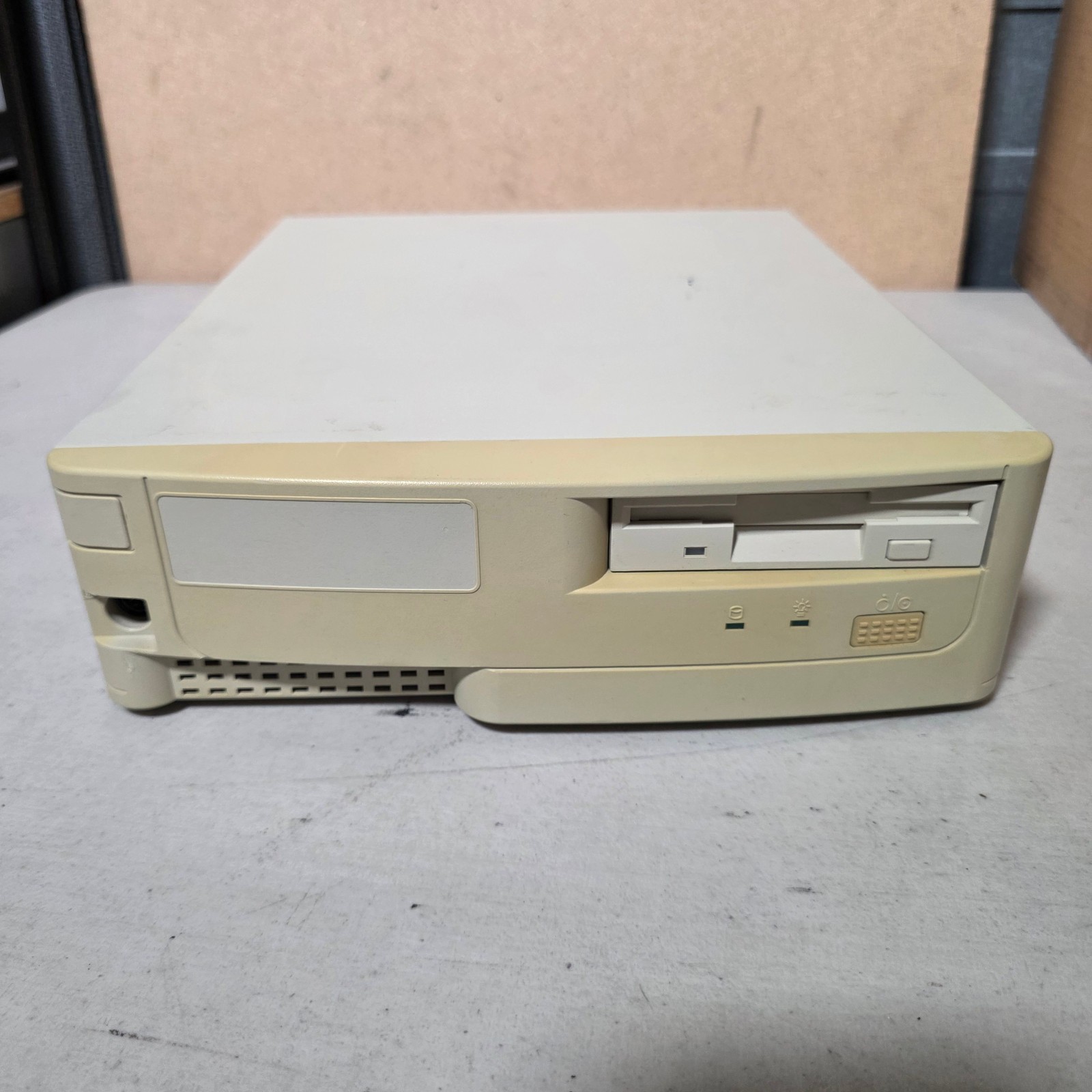 Vintage NEC 486DX2-66 PC Basic Unit LX 12MB RAM 420MB HDD DOS Computer FE-1350