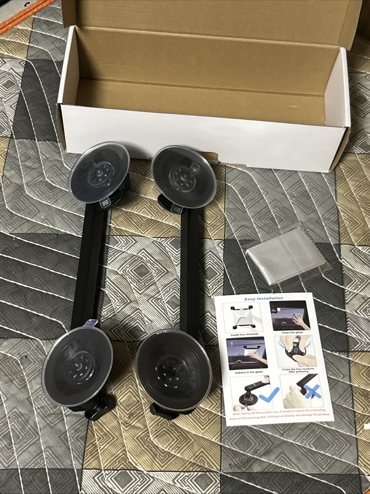 Starlink Mini Suction Cup Mount for Car Windshield Sunroof RV Boat Secure Holder