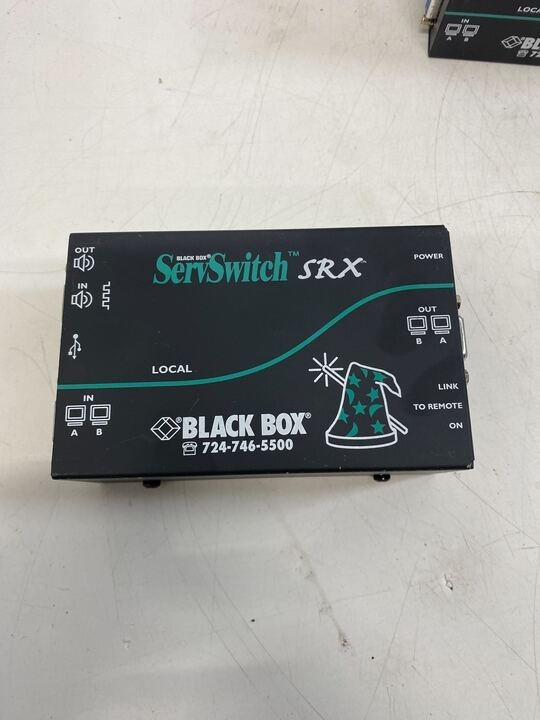 Black Box Servswitch ACU5052A Remote and Local units