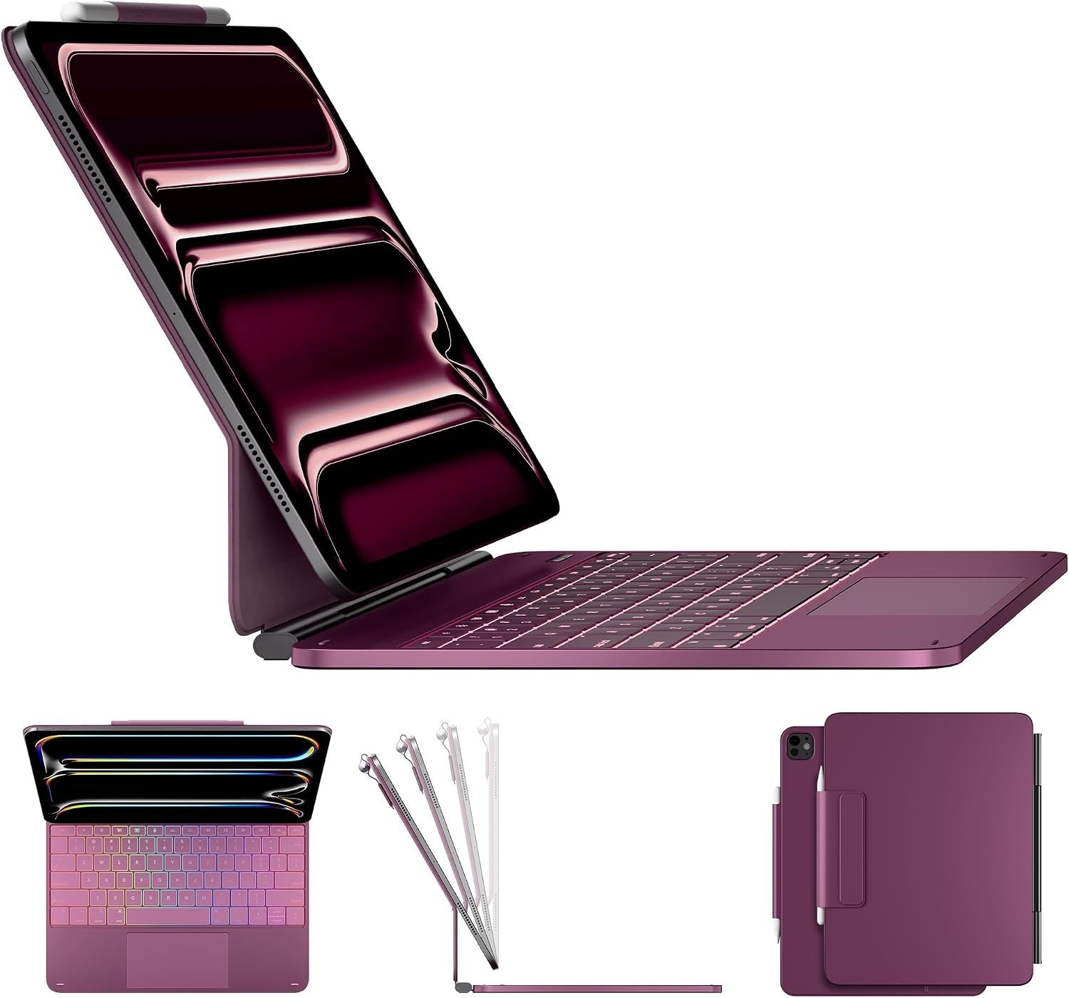Edge Magic-Style Magnetic Keyboard Case for iPad Pro 13 M5/M4 typecase