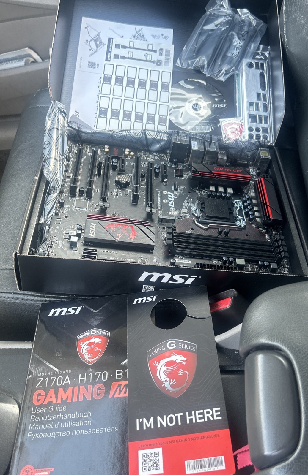 MSI B250 GAMING M3 Socket 1151 B250 DDR4 Motherboard In Original Box Untested