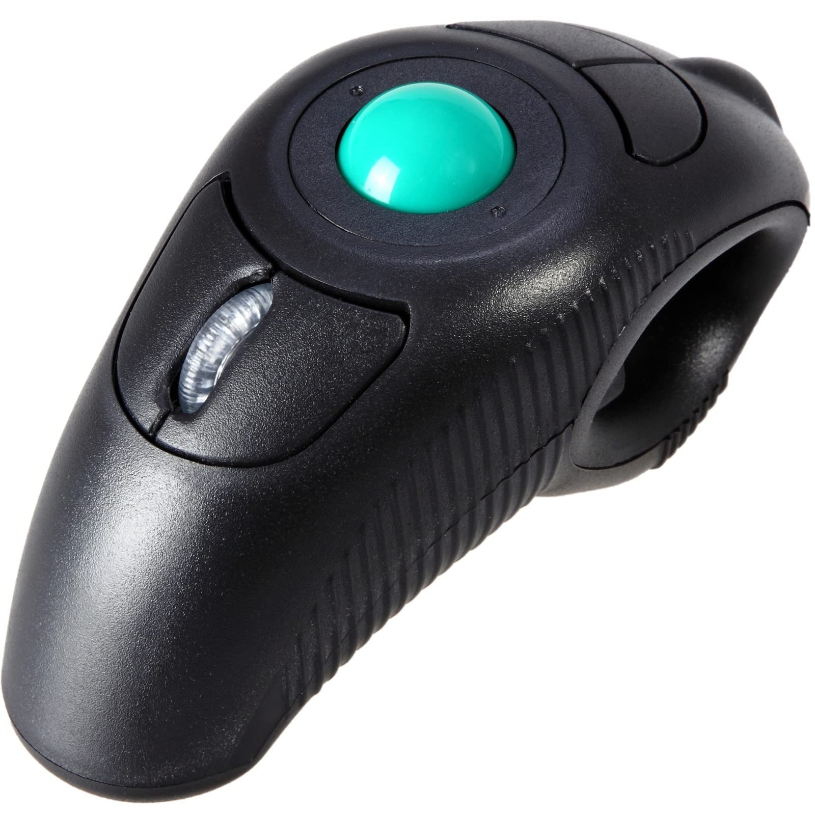 Wireless 2.4GHz USB Handheld Trackball Mouse Ergonomic 5-Button 1600 DPI