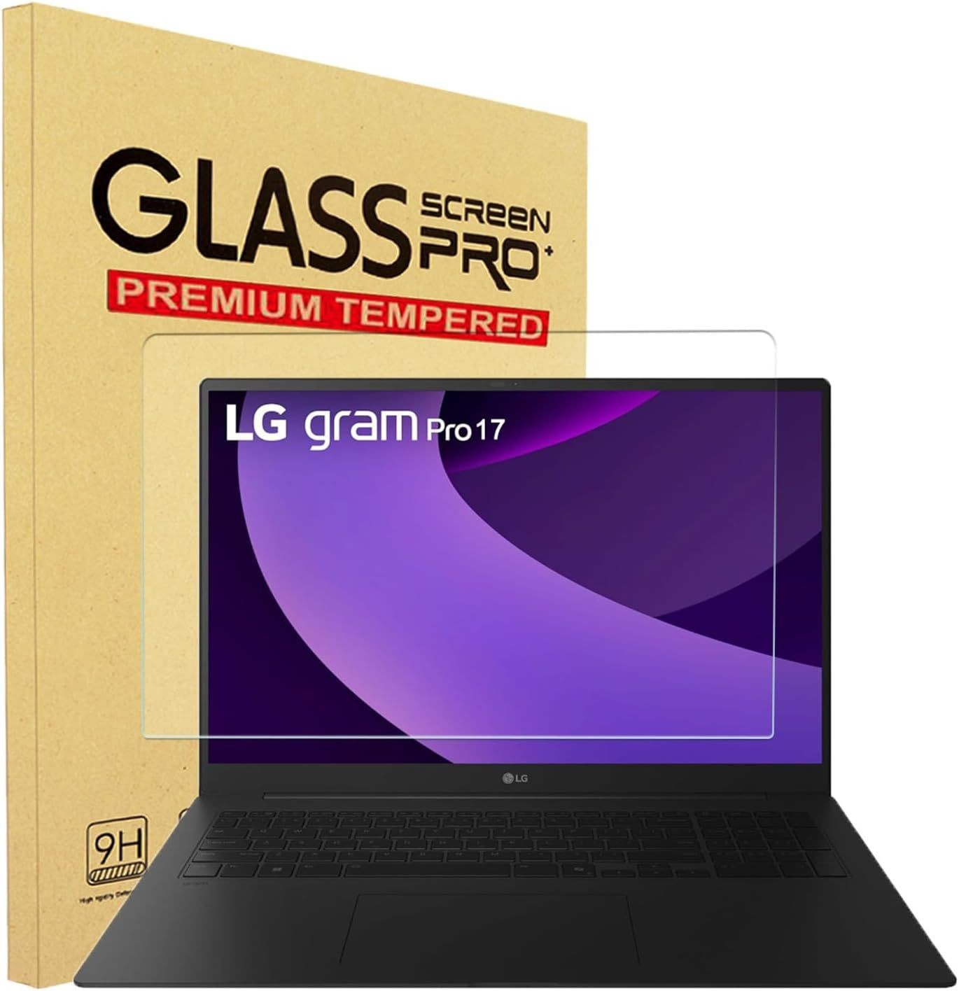 17 inch Tempered Glass Screen Protector for LG gram Pro 17 17Z90TR 17Z90TP