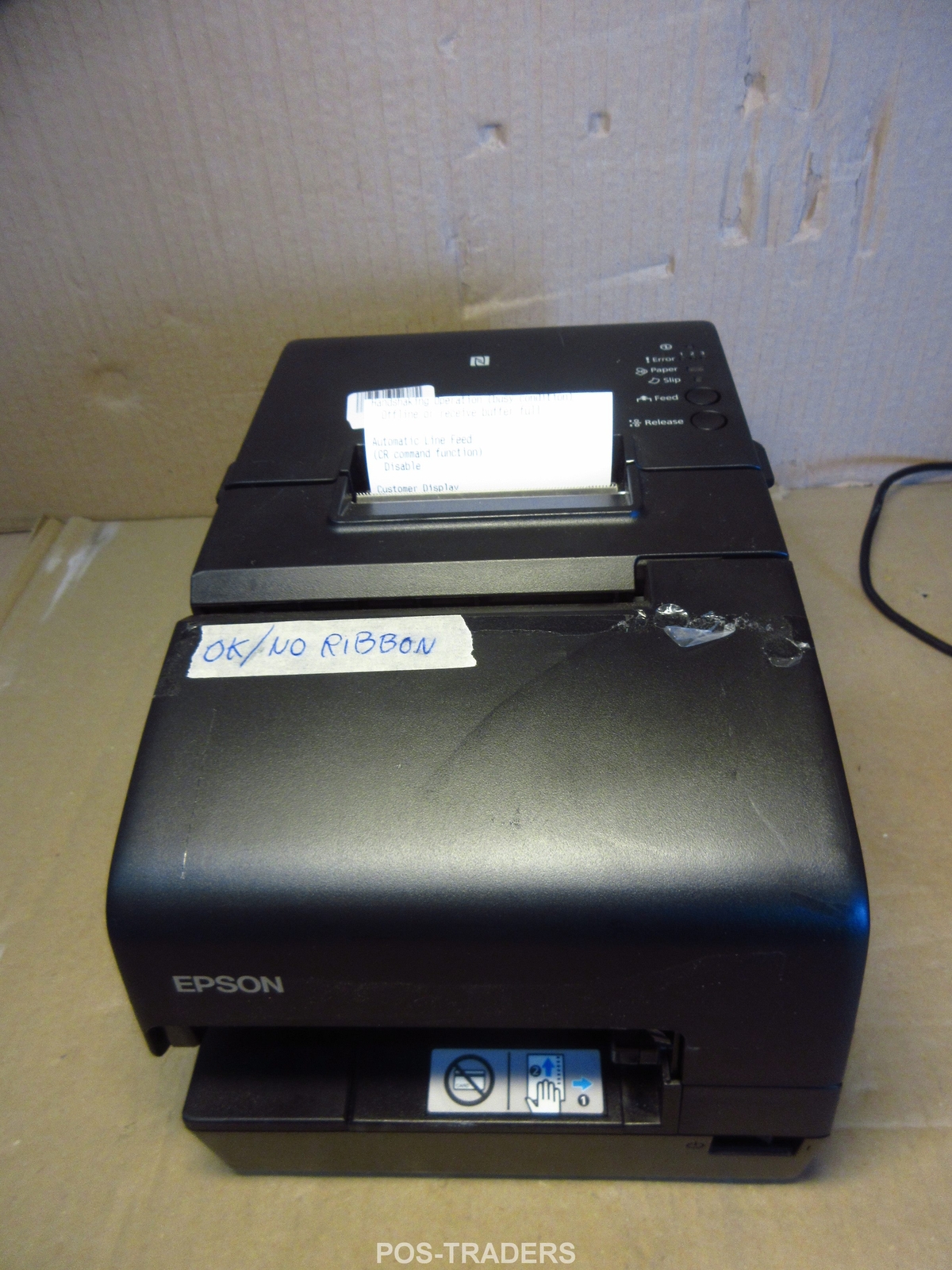 Epson TM-H6000V M253B NETWORK USB Thermal Receipt Slip POS Printer TESTED NO PS