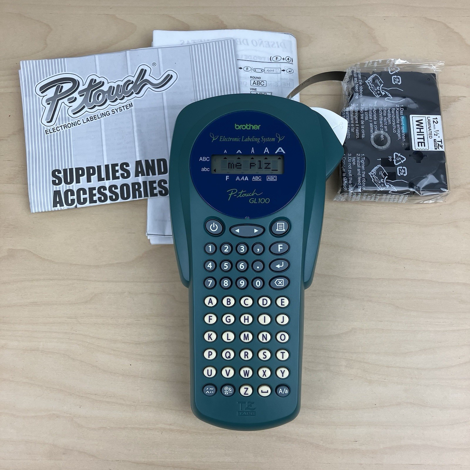 Brother P-Touch Electronic Labeling System GL100 Garden Labeler Office Supply