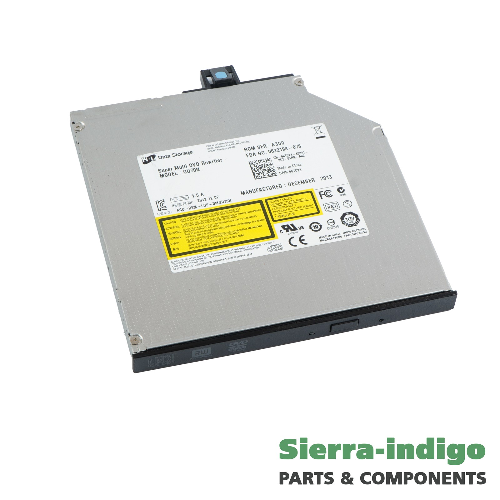 Dell 6TC23 06TC23 PowerEdge R620 DVD-RW with Bracket GU70N