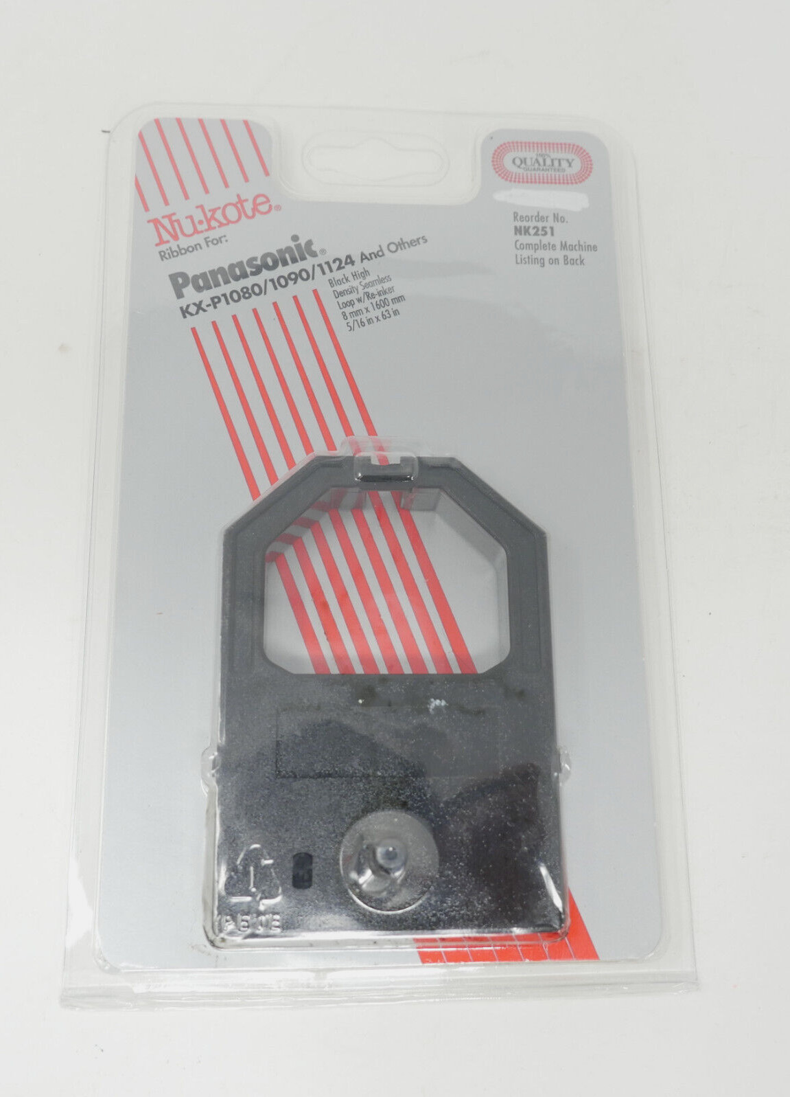 Nu-Kote NK251 Printer Ribbon * For Panasonic KX-P1080 1090 1124 * NEW NIB Sealed