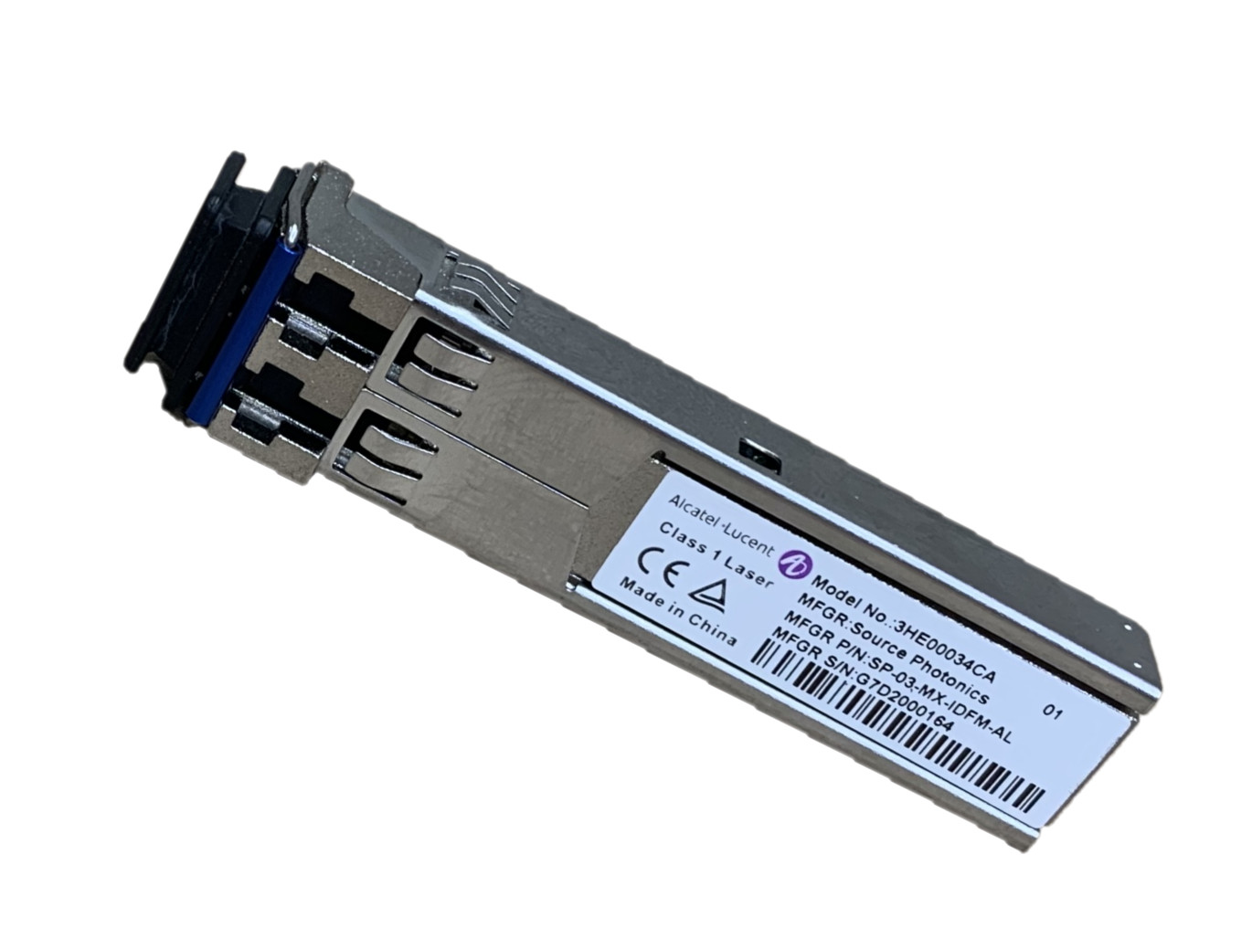 Alcatel-Lucent 3HE00034CA Nokia Compatible 100 Base- FX SFP Transceiver
