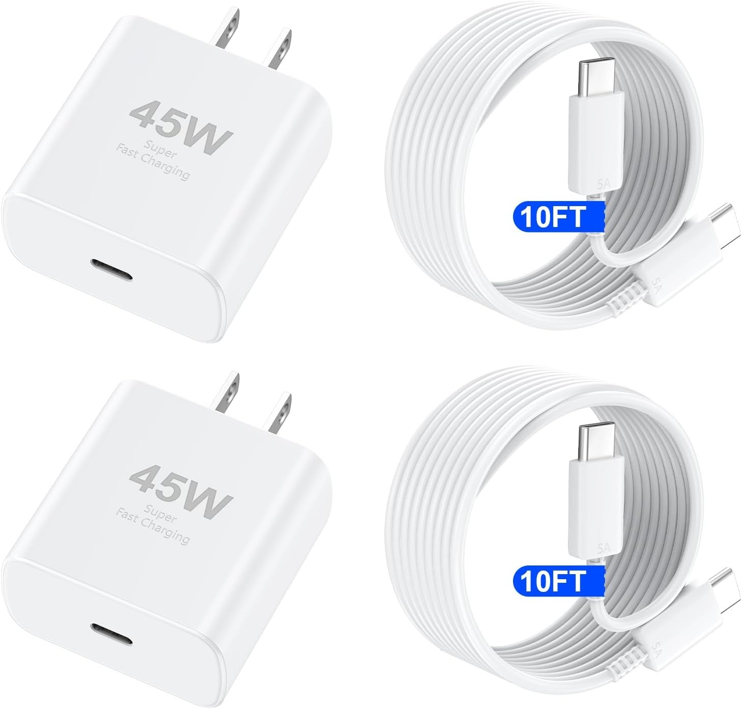 iPhone 17 16 Pro Max Charger Fast Charging, 45W USB C iPhone 17/16 Super Fast Ch