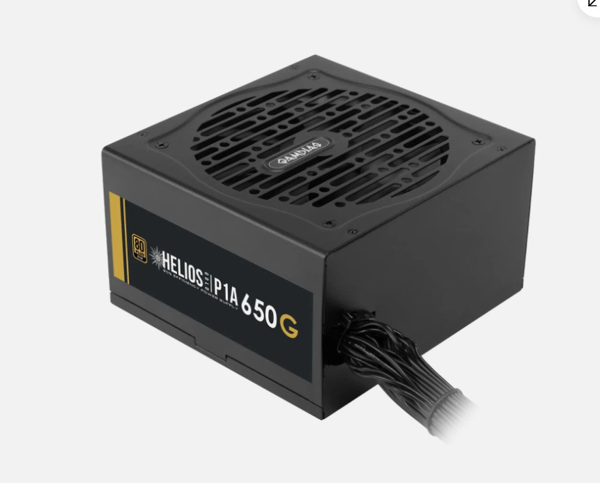Gamdias Helios P1-650G 80 Plus Gold 650W Non Modular Power Supply - Tested