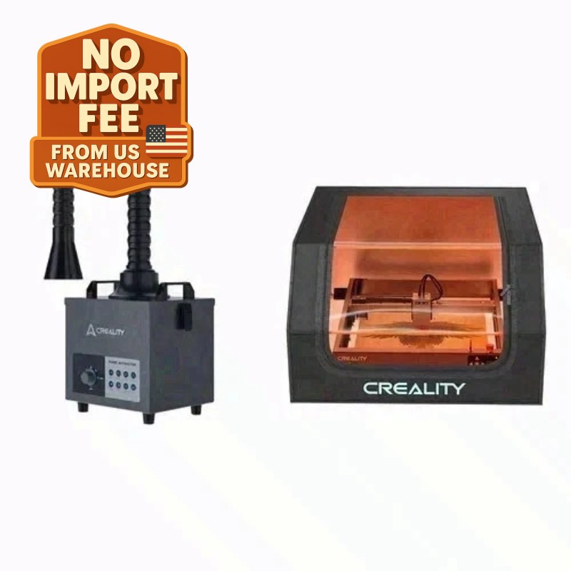 Creality Air Purifier Bundle with Protective Cover for 10W Laser Engraver NEW