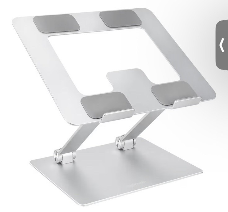 Sturdy Portable Ergonomic Laptop Stand Notebook To 17” Height Adjustable Riser