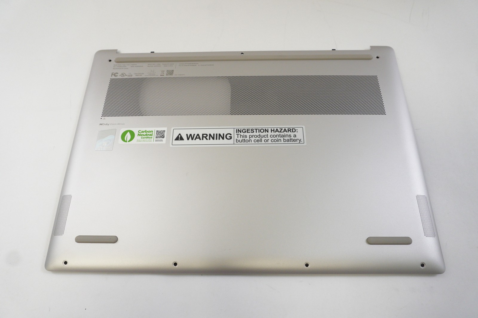 5CB1R83569 Lenovo Bottom Base Cover Seashell 83JR0001US YOGA 7 2-IN-1 14AKP10