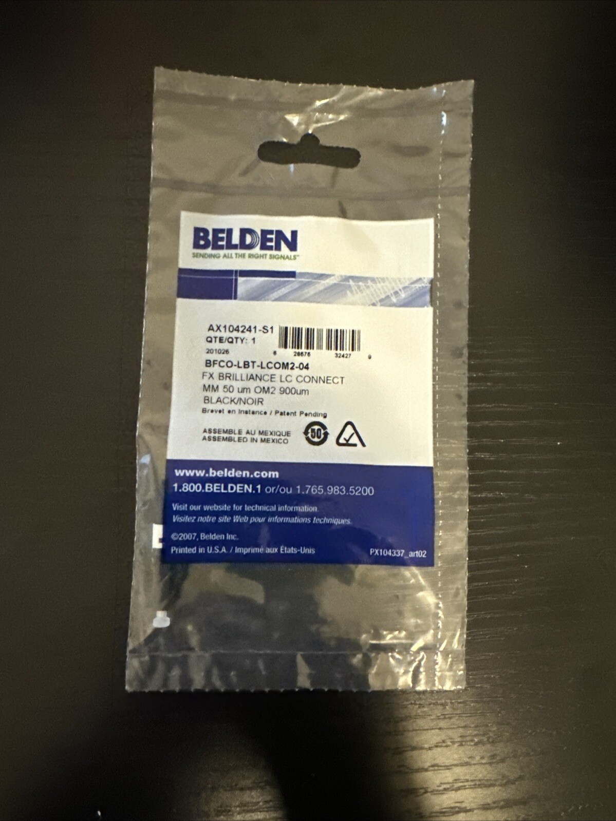 Belden FX Brilliance LC Connect  - OM2 900Um - Multimode 50 micron mechanical LC