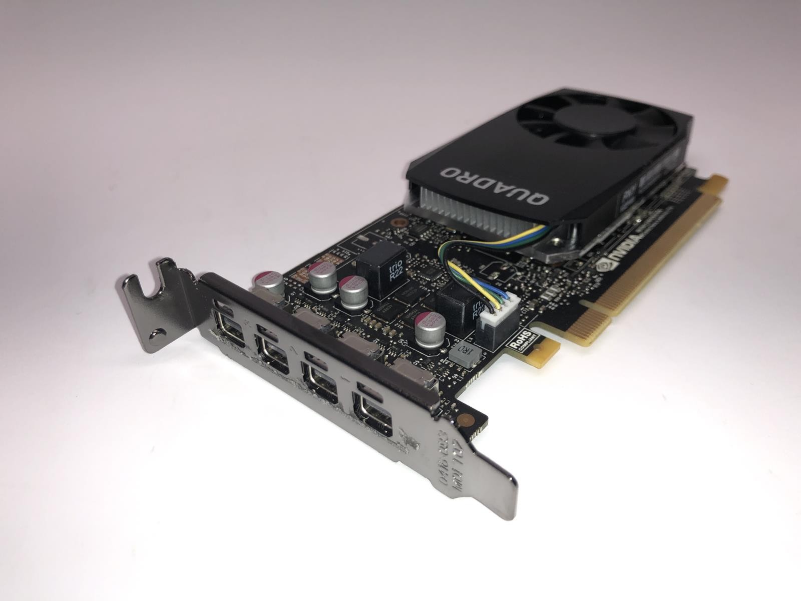 PNY NVIDIA Quadro P1000 4GB GDDR5 4-Port mDP Video Graphics Card  - VGC 2