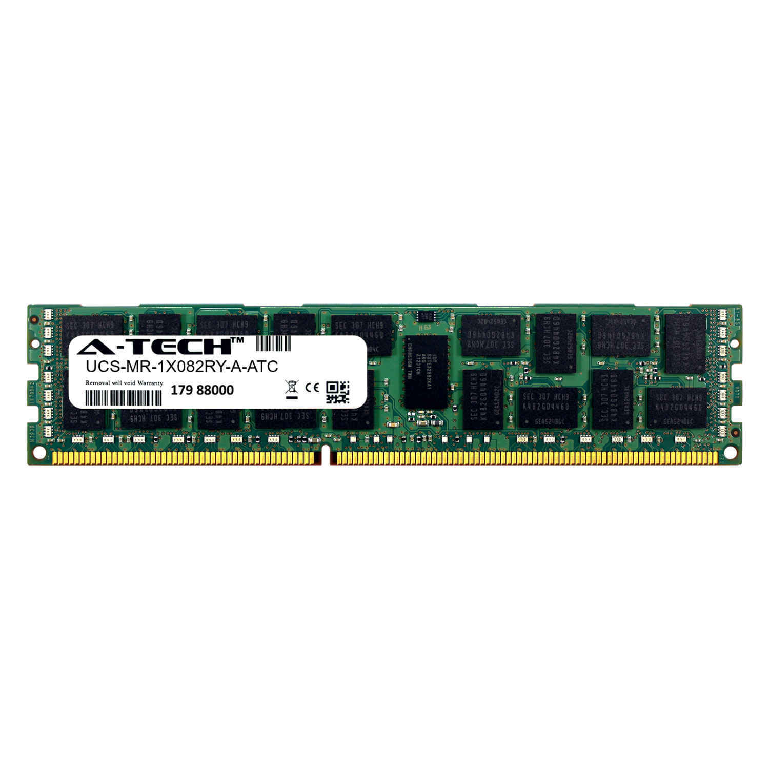 8GB DDR3 PC3-12800 ECC RDIMM (Replacement for Cisco UCS-MR-1X082RY-A) Memory RAM