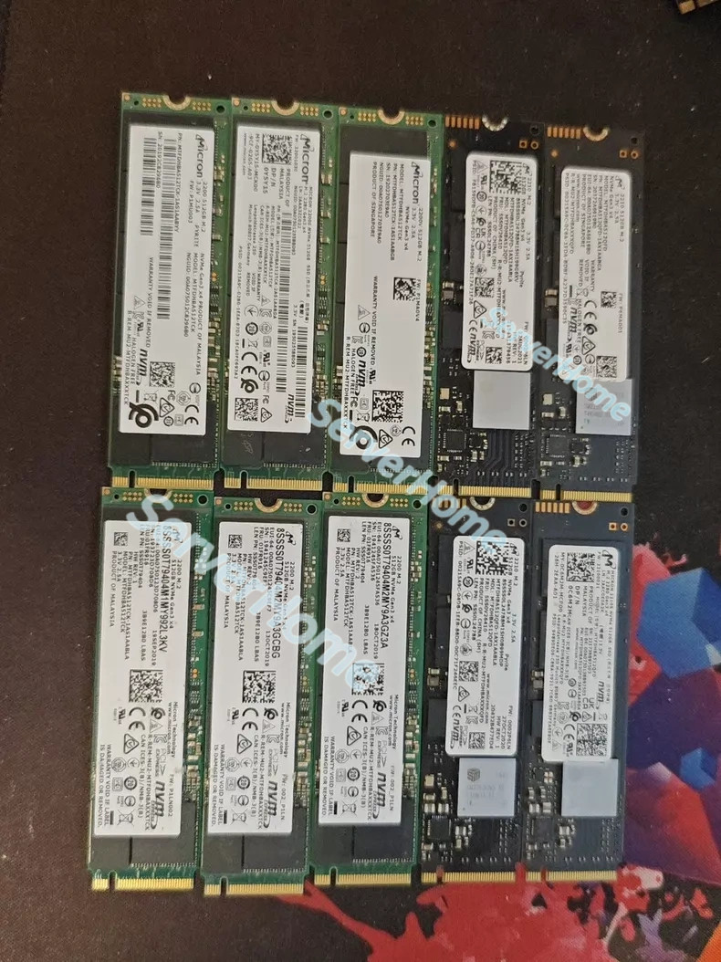 1Pcs Used Micron 512GB Solid State Drive