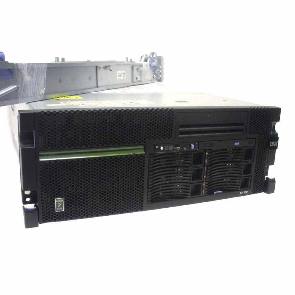 IBM 8203-E4A iSeries 520 Single Core 4.2GHz 4GB 2x 139GB, DVD, OS 5.4, 5 User