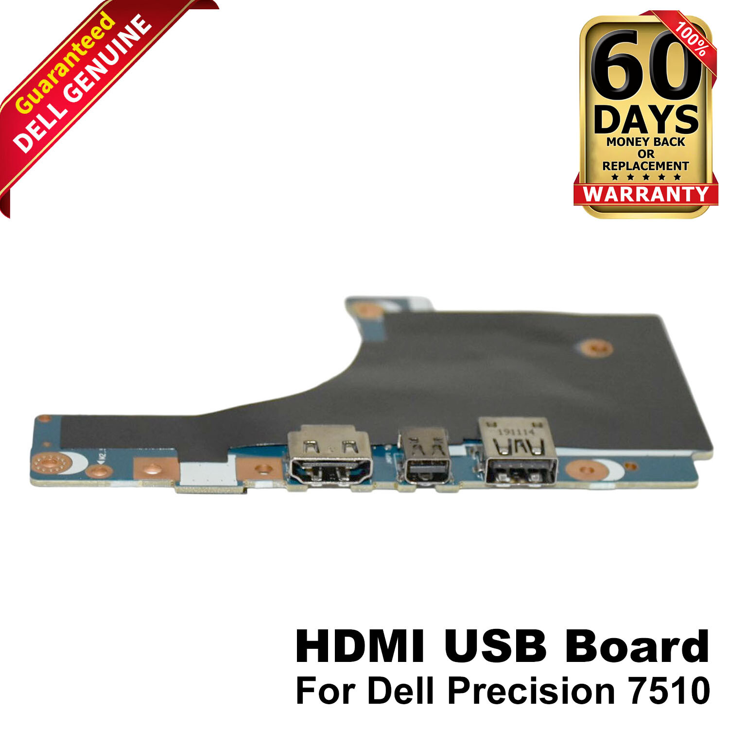 NEW Dell OEM Precision 7510 Left-side IO Circuit Board HDMI/USB/Mini AMA01 VYD98