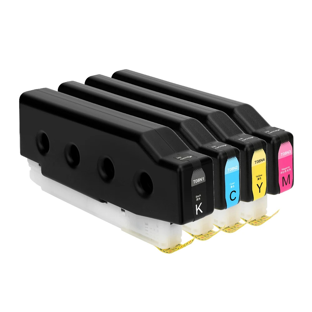 T08N1-T08N4 Compatible Ink Cartridge With Ink for Epson AM-C400 AM-C550 Printer