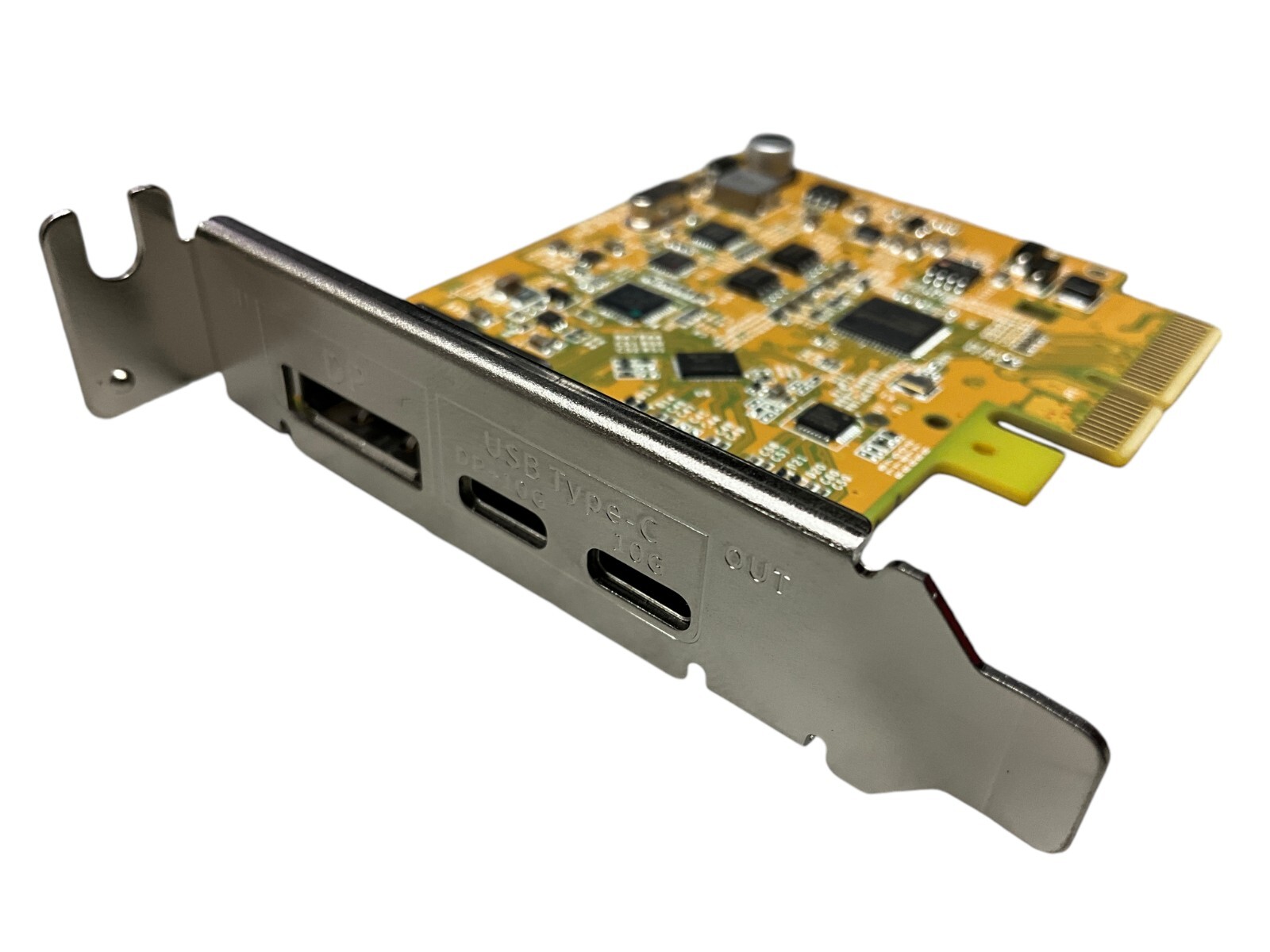 SUNIX UPA2015 10G & DisplayPort Alt-Mode PCI-e Host Dual USB Type-C DP/N MR7MR