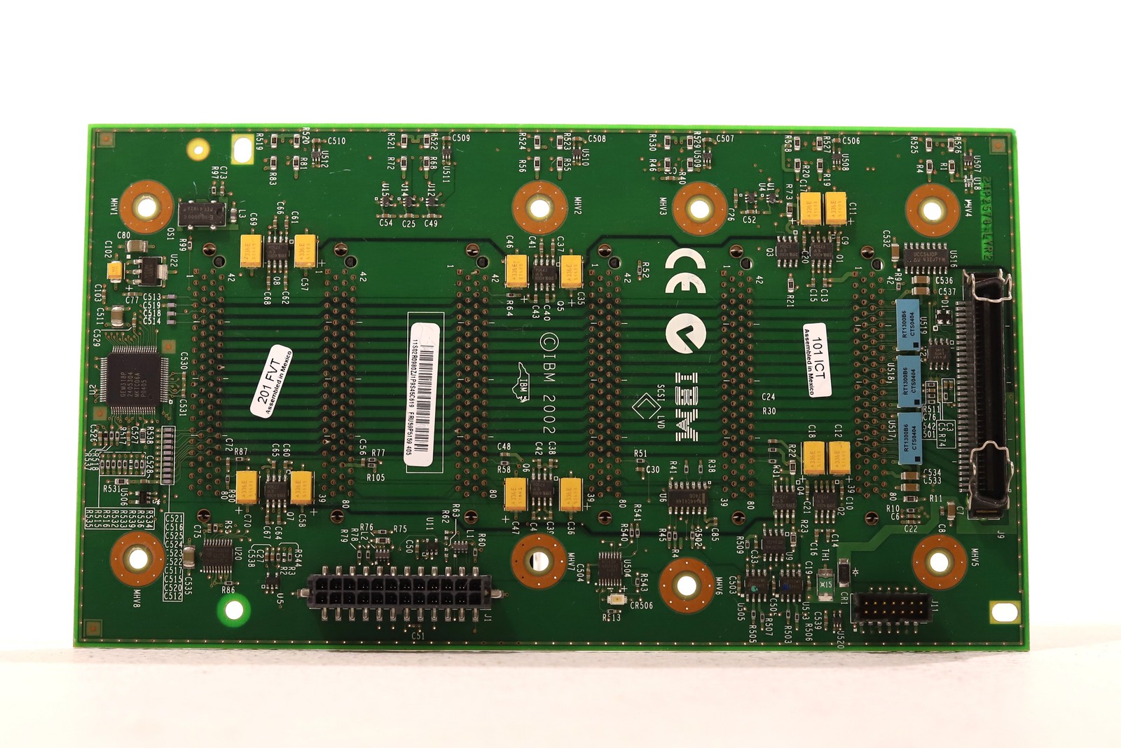 IBM eServer xSeries SCSI Hard Drive Backplane Board FRU P/N: 59P5159 Tested