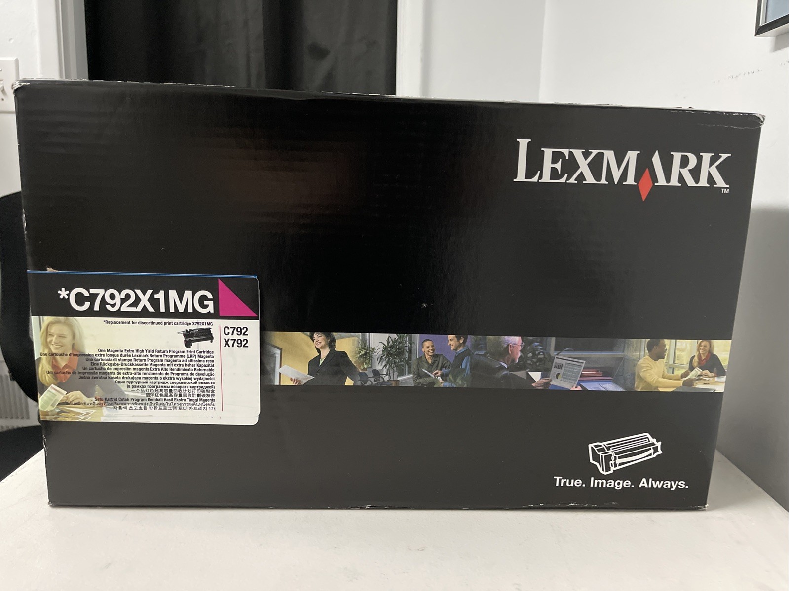 Genuine C792X1MG Lexmark Extra High Yield Print Cartridge Magenta C792 NEW