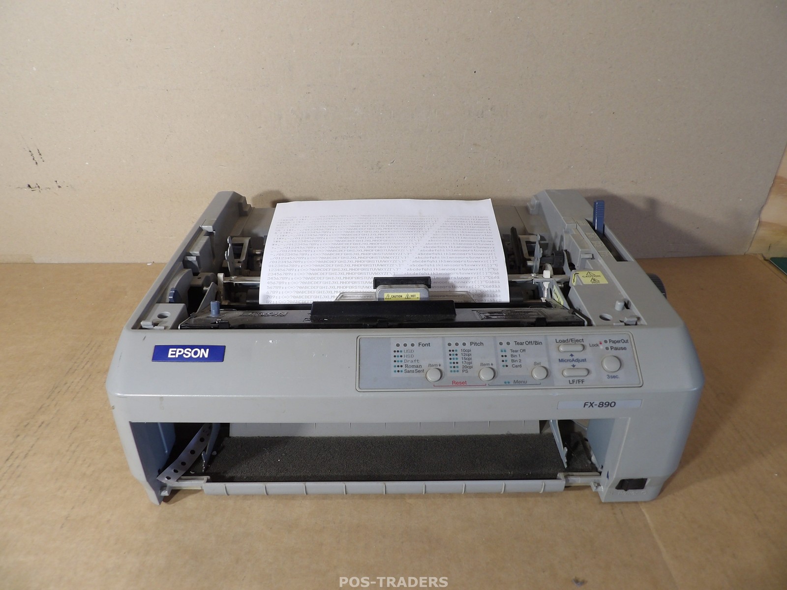 Epson FX-890 P361A Impact A4 9-Pin Dot Matrix Printer - NO PAPER TRAY / OK