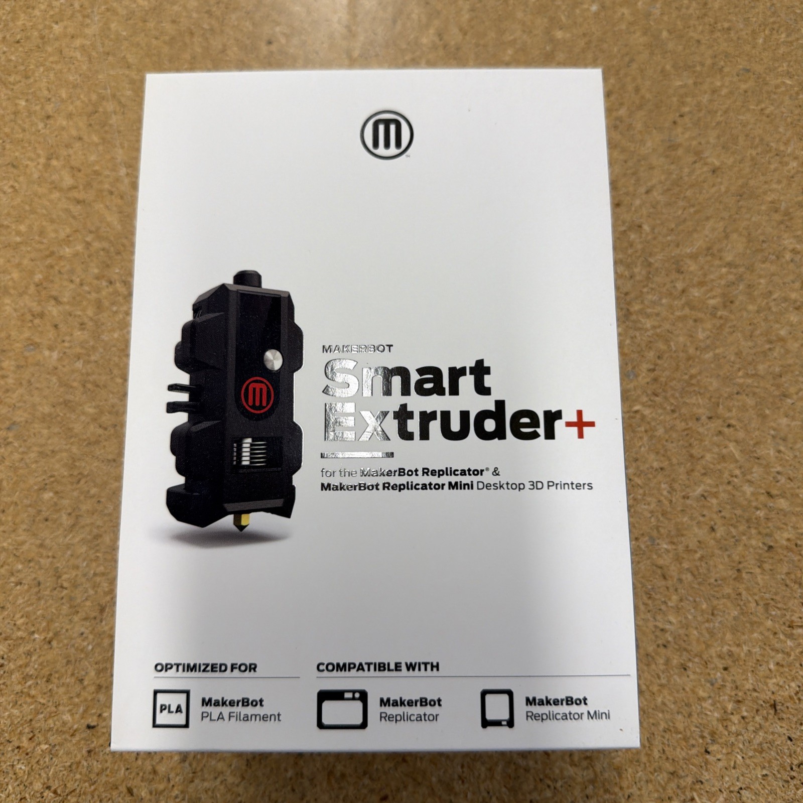MakerBot Smart Extruder+ NEW IN BOX MP07325 for Replicator+/Mini/Mini+