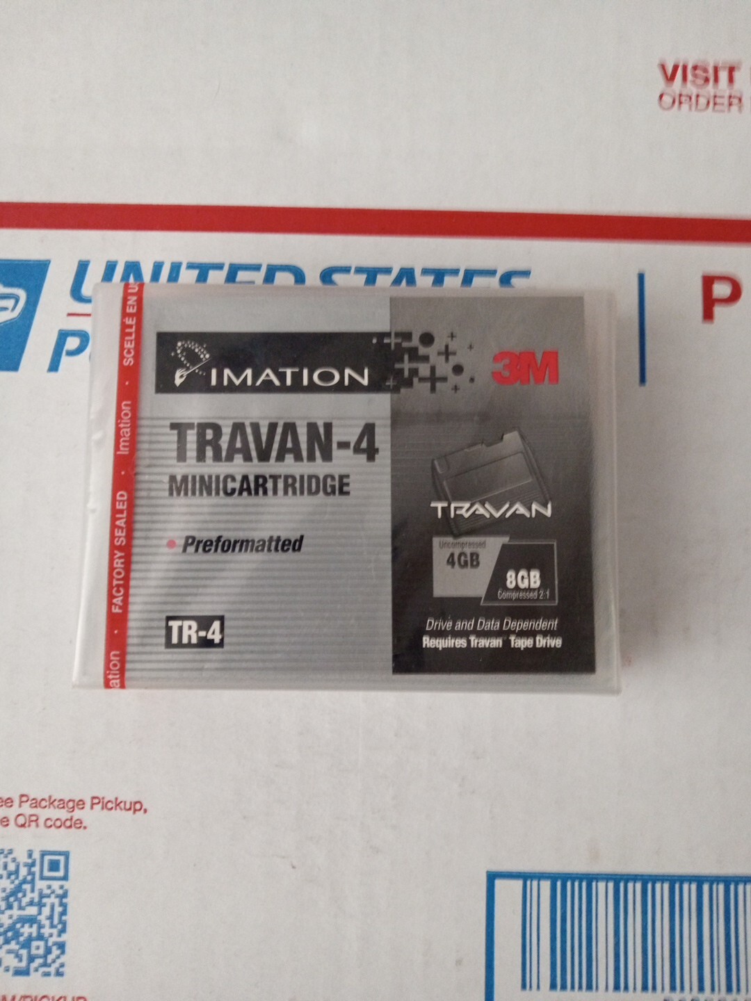 Imation Travan-4 Minicartridge Preformatted TR-4 3M NEW  T3#2