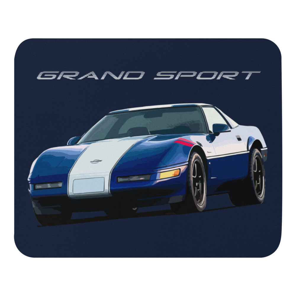 1996 Chevy vette Grand Sport C4 Vette Mouse pad