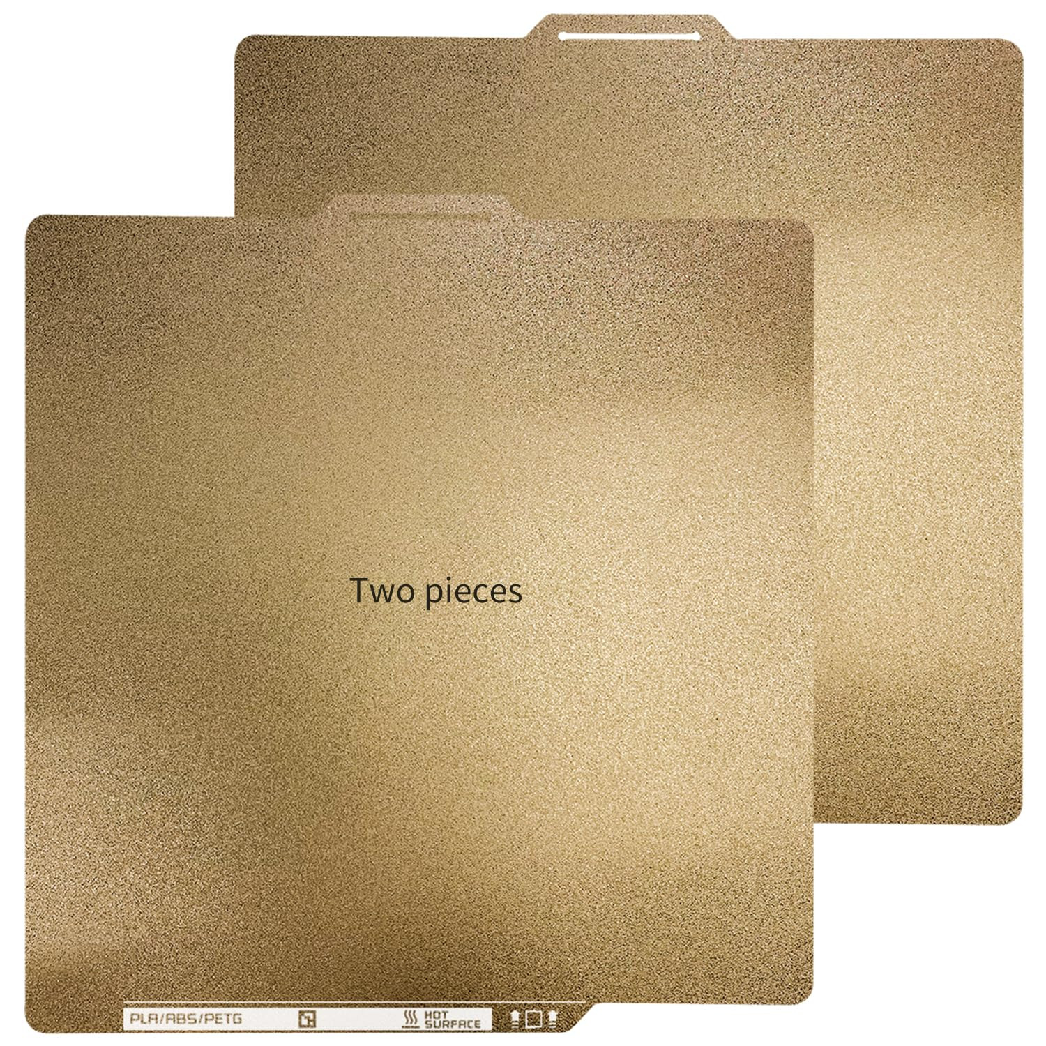 2-Pack PEI Build Plate for Bambu Lab X2D X1 P1P P1S P2S A1 - Flexible Textured S