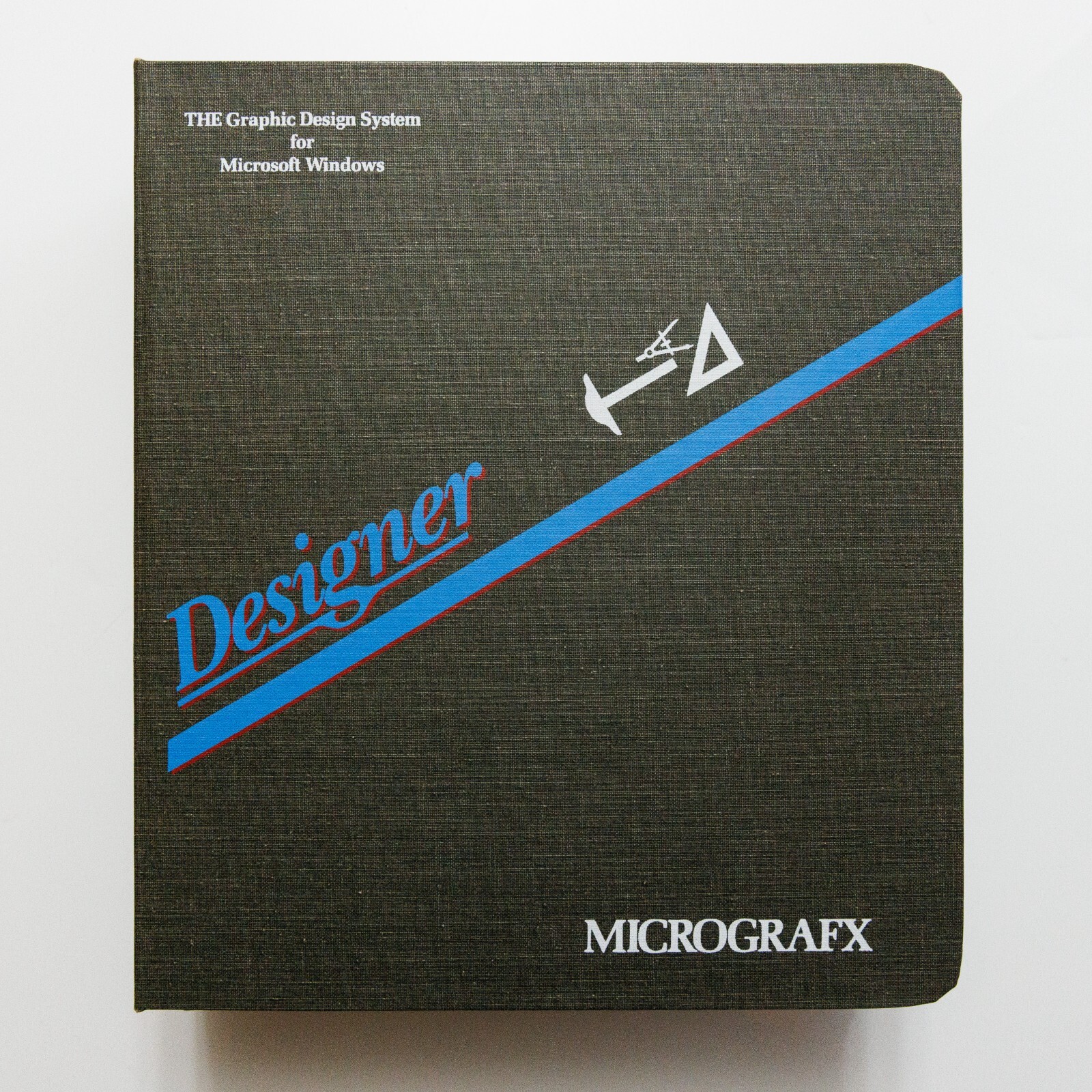 Vintage Micrografx Designer Graphic Design System Foe Windows  5.25 Floppy Rare