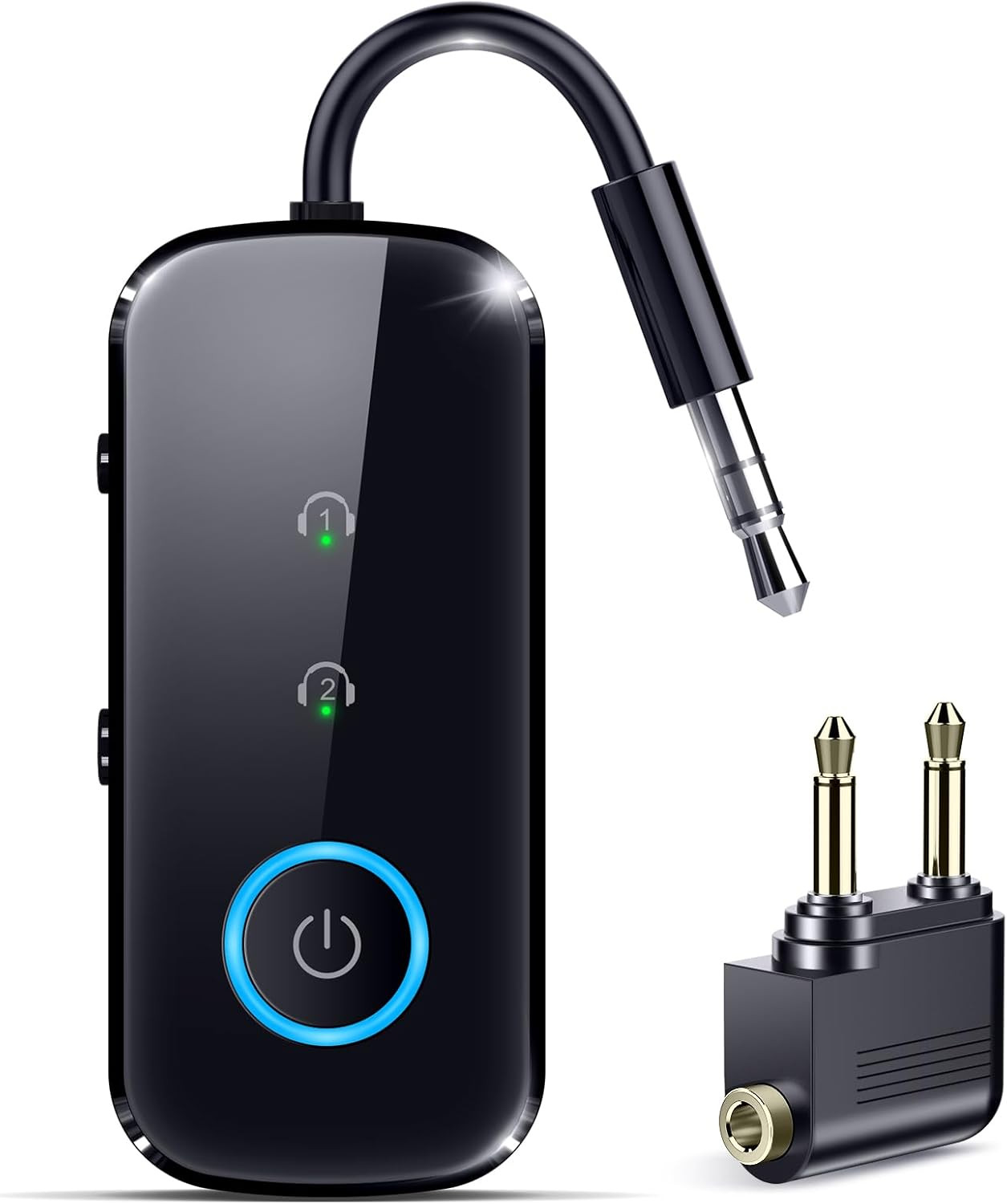 Premium Pro Bluetooth 5.4 Transmitter Receiver – Airplane Travel Essentials,Aptx