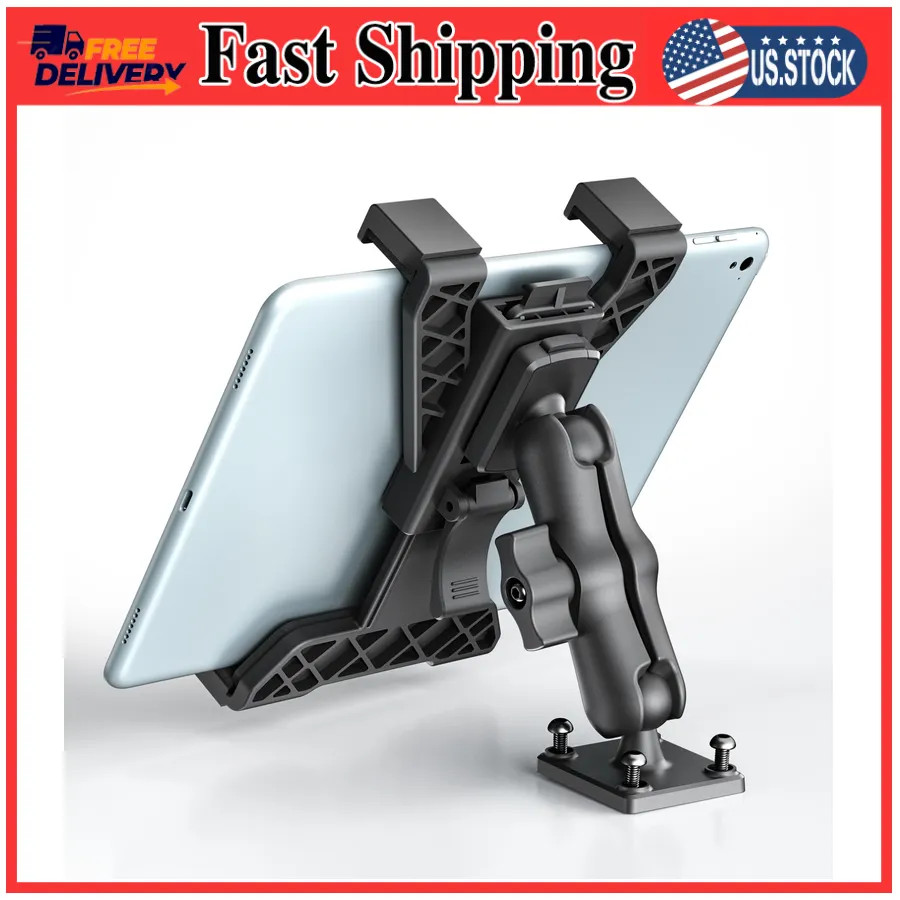 OHLPRO Heavy Duty Drill Base Tablet Mount for iPad Samsung 7 to 11 Inch Tablets