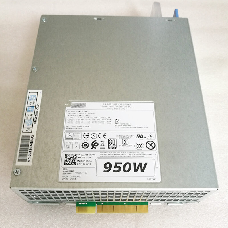 950W Power Supply PSU For Dell Workstation Server T5820 T7820 T7920 H950EF-00