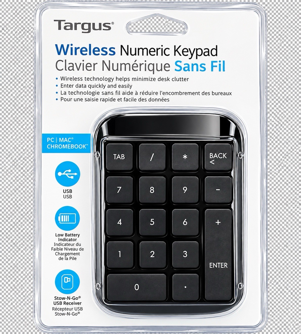 Brand New Targus AKP11US Wireless USB Numeric Keyboard Keypad - Sealed