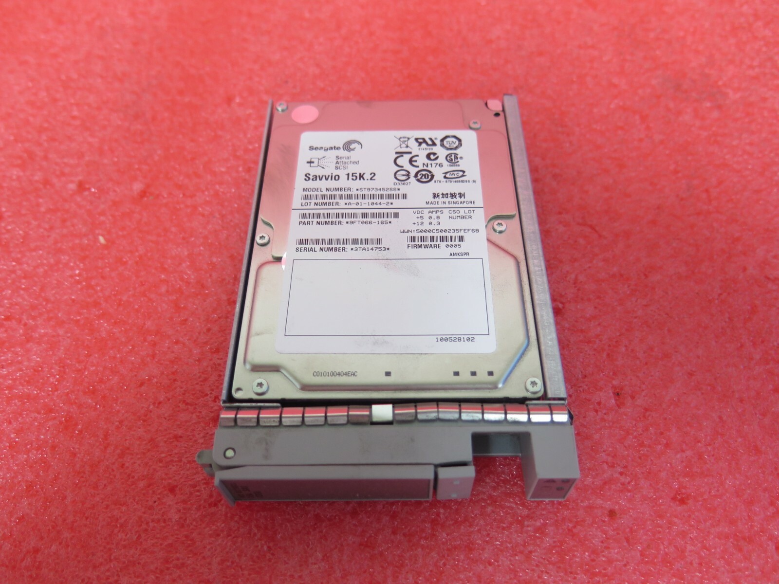 CISCO A03-D073GC2 73GB 6GB SAS 15K RPM SFF SAS 2.5  HARD DISK DRIVE