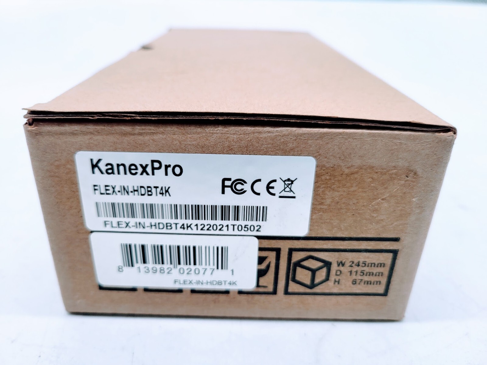 Kanex Pro FLEX-IN-HDBT4K Flexible One Input 4K HDBaseT card with Audio Google $