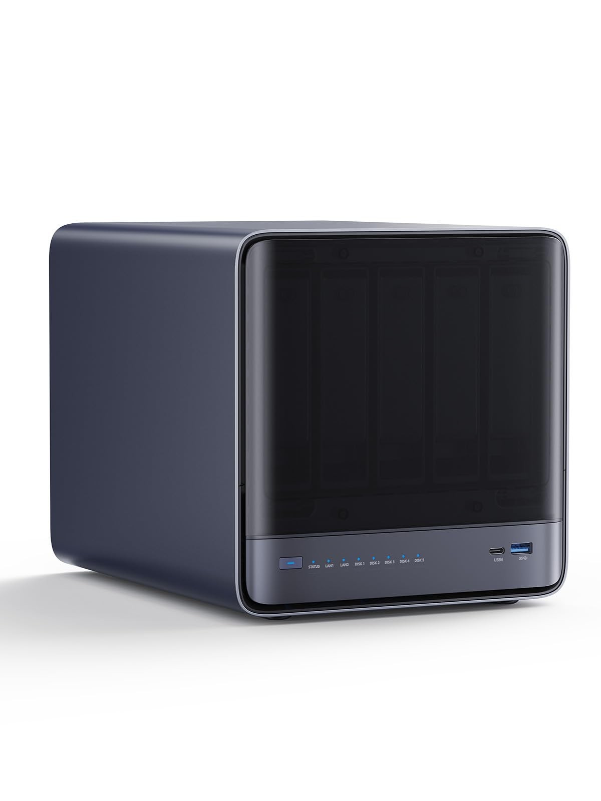 MINISFORUM N5 Pro 5-Bay Desktop AI NAS, AMD Ryzen AI 9 HX PRO 370 12-Core/24T CP
