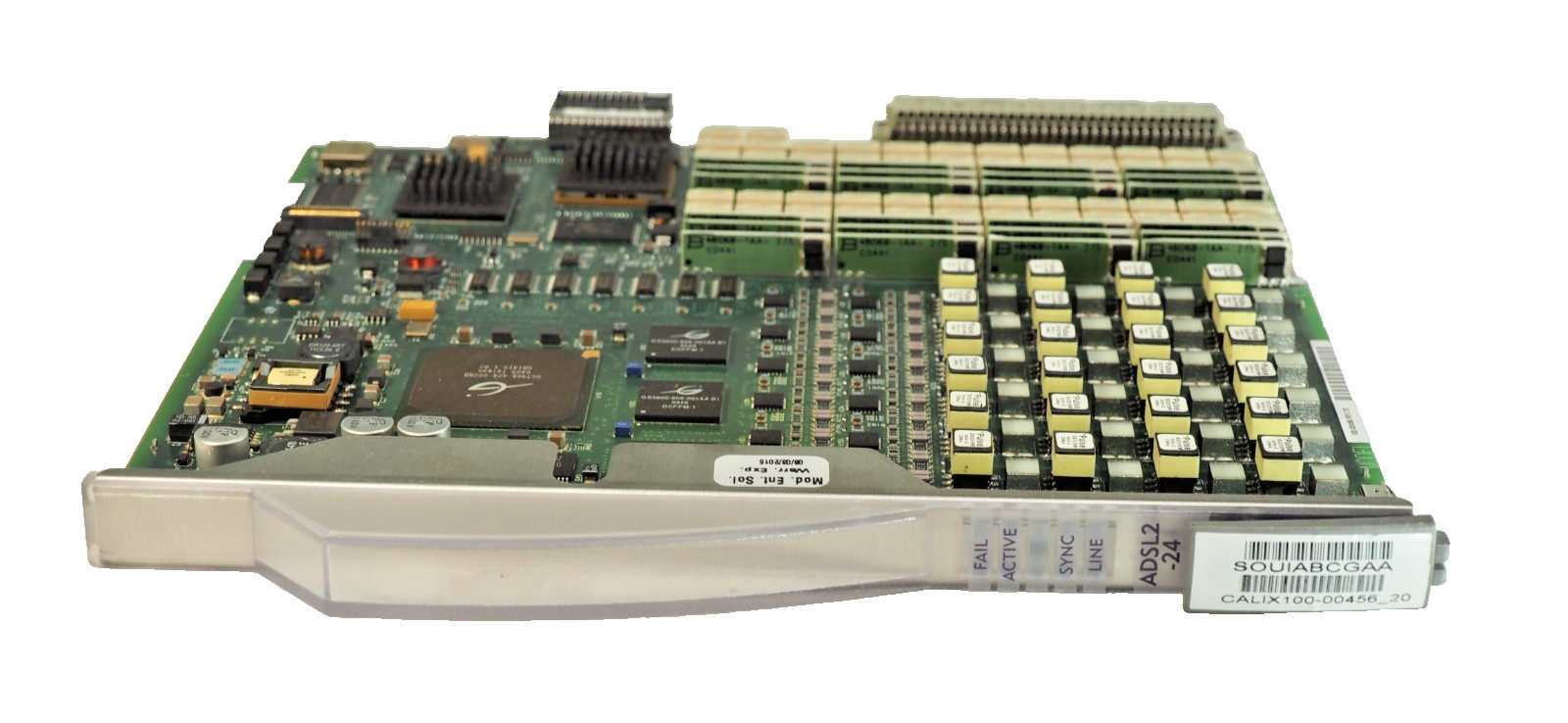 Calix ADSL2-24 100-00456 24-Port ADSL2+ Line Card 400-00138