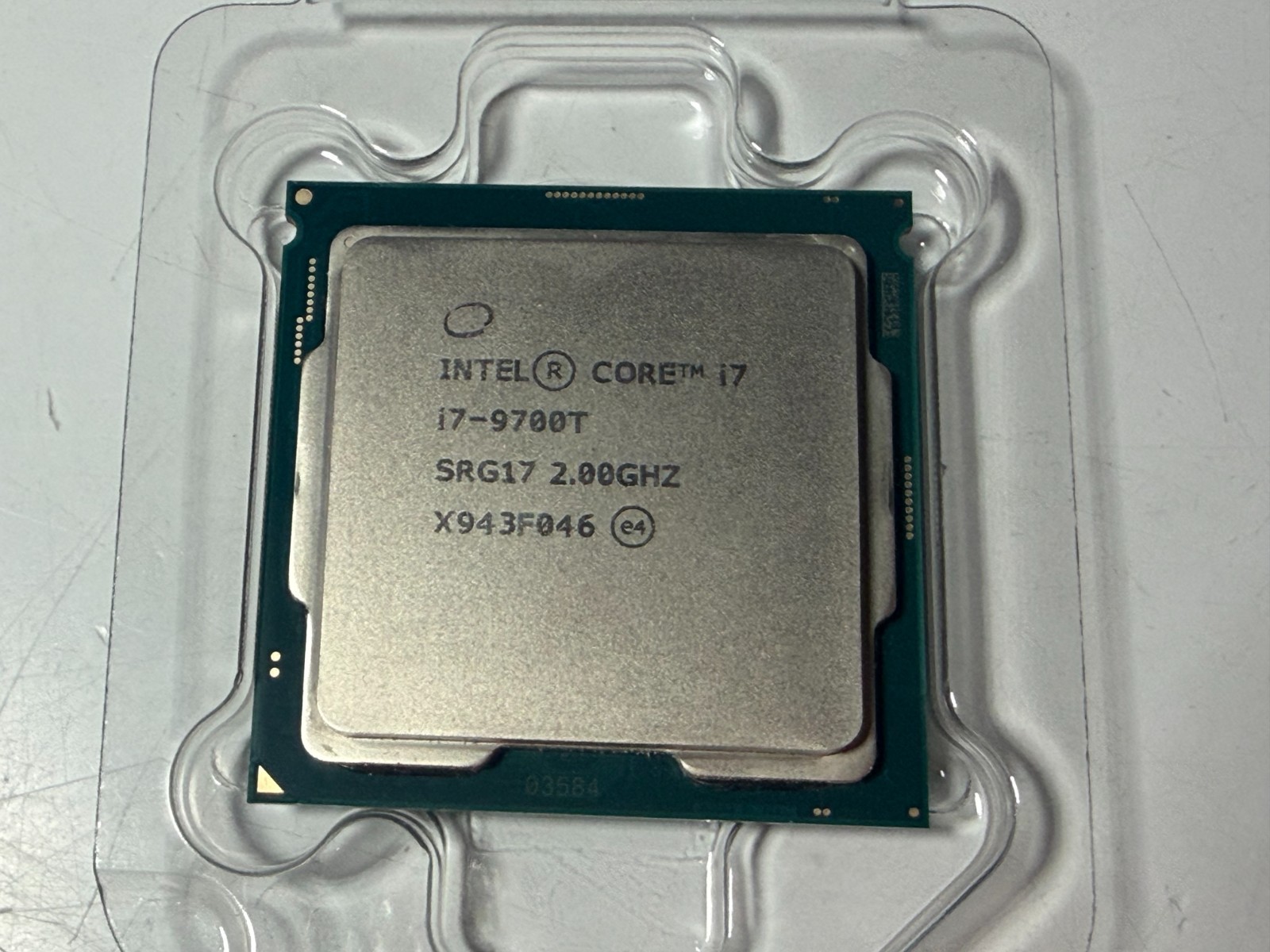 Intel Core i7-9700T SRG17 Coffee Lake 8-Core Max 4.3 GHz LGA1151 CPU