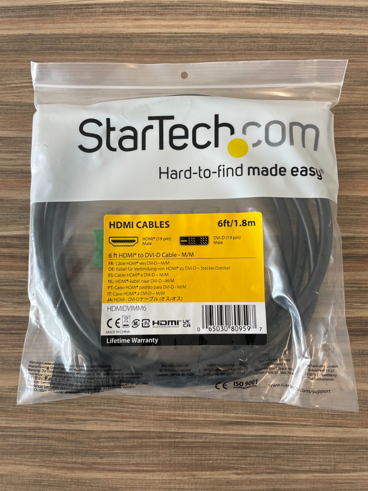 NEW StarTech HDMIDVIMM6