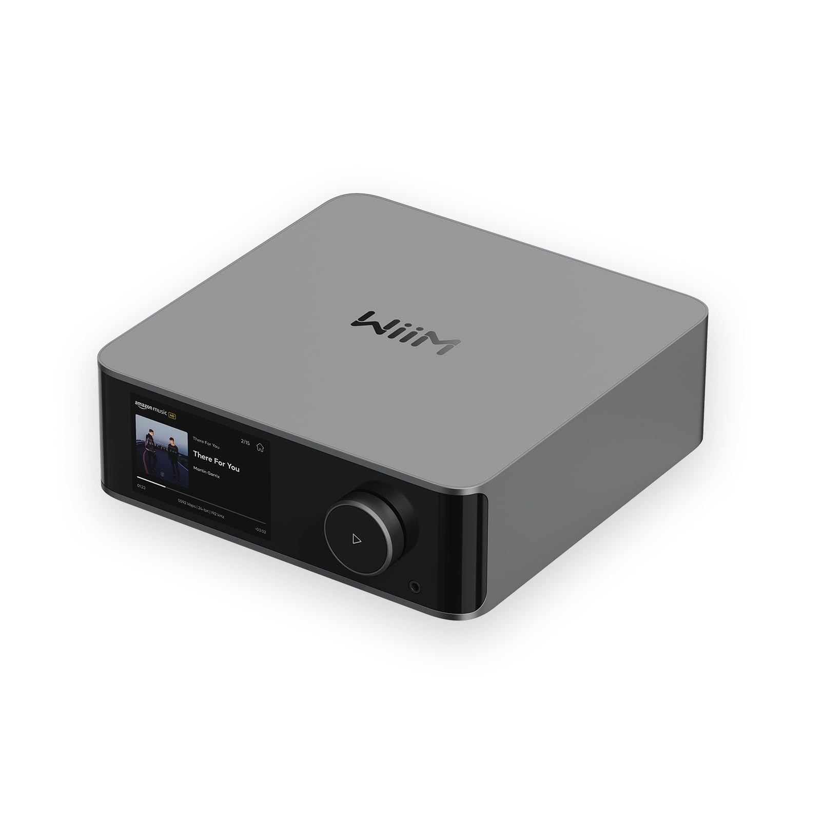 WiiM Ultra HiRes Music Streamer with Touchscreen & ESS DAC, Space Gray